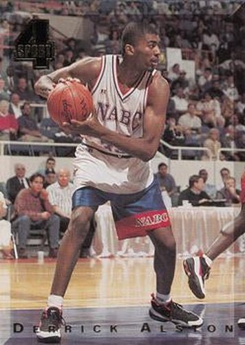#33 Derrick Alston - Duquesne Dukes / Philadelphia 76ers - 1994 Classic Four Sport