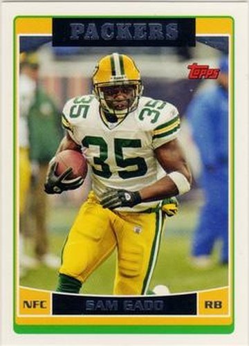 #33 Sam Gado - Green Bay Packers - 2006 Topps Football