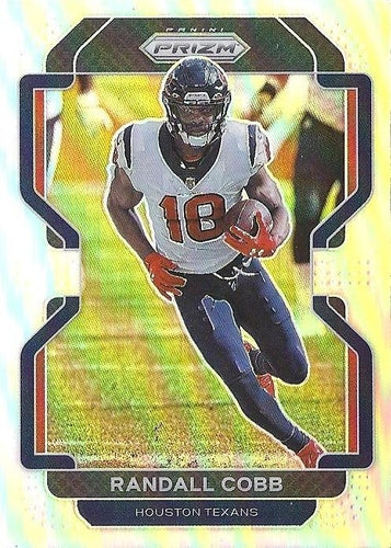 #33 Randall Cobb - Houston Texans - 2021 Panini Prizm - Silver Football
