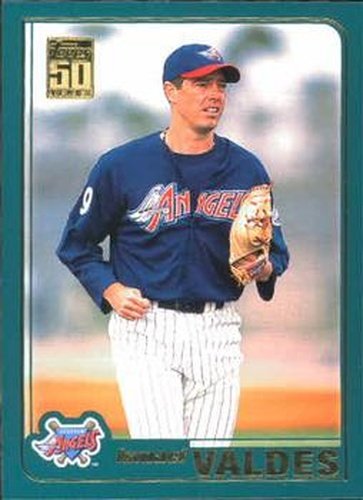 #T33 Ismael Valdes - Anaheim Angels - 2001 Topps Traded & Rookies Baseball