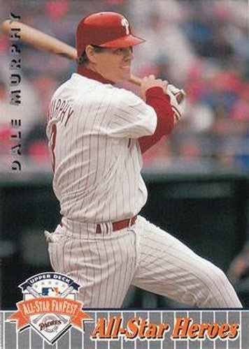 #33 Dale Murphy - Philadelphia Phillies - 1992 Upper Deck All-Star FanFest Baseball