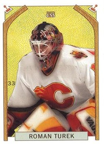 #33 Roman Turek - Calgary Flames - 2003-04 Topps C55 Hockey