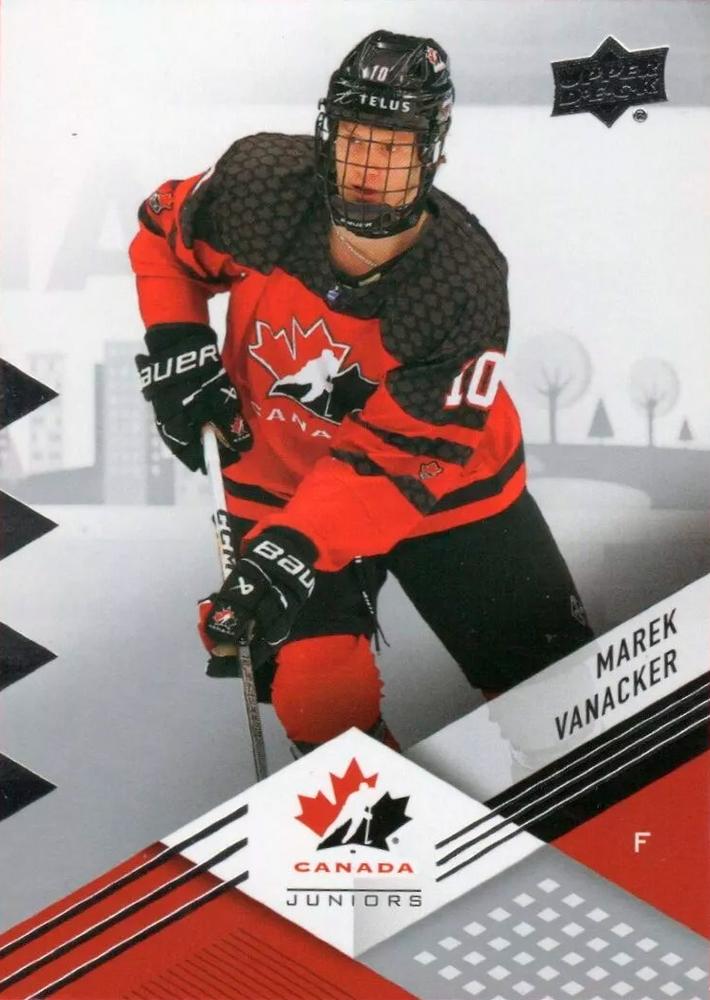 #33 Marek Vanacker - Canada - 2024 Upper Deck Team Canada Juniors Hockey