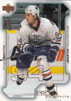 #33 Ryan Smyth - Edmonton Oilers - 2000-01 Upper Deck Pros & Prospects Hockey