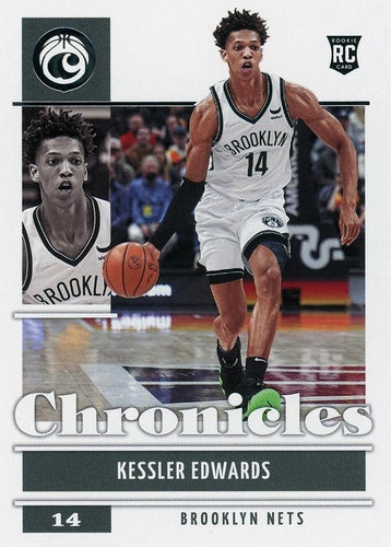 #33 Kessler Edwards - Brooklyn Nets - 2021-22 Panini Chronicles Basketball