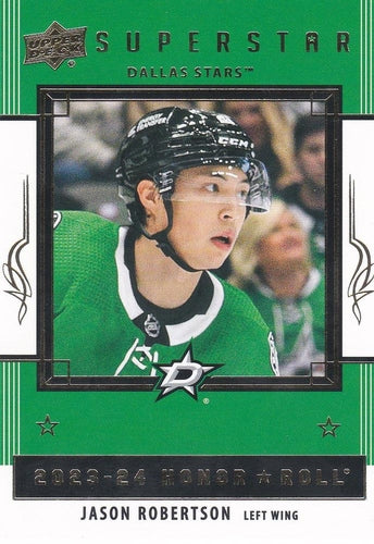 #HR-33 Jason Robertson - Dallas Stars - 2023-24 Upper Deck - Honor Roll Hockey
