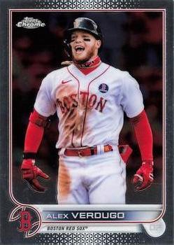 #33 Alex Verdugo - Boston Red Sox - 2022 Topps Chrome Baseball