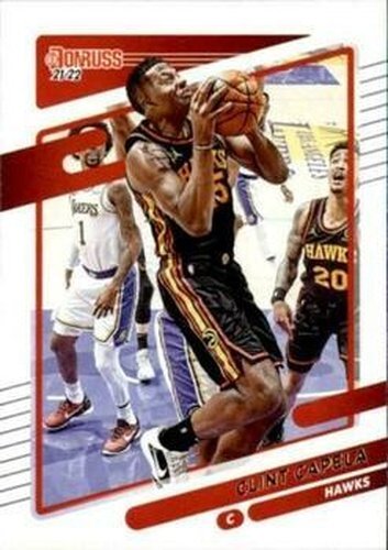 #33 Clint Capela - Atlanta Hawks - 2021-22 Donruss Basketball