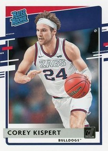 #33 Corey Kispert - Gonzaga Bulldogs - 2021 Panini Chronicles Draft Picks Basketball