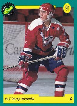 #33 Darcy Werenka - New York Rangers - 1991 Classic Draft Picks Hockey