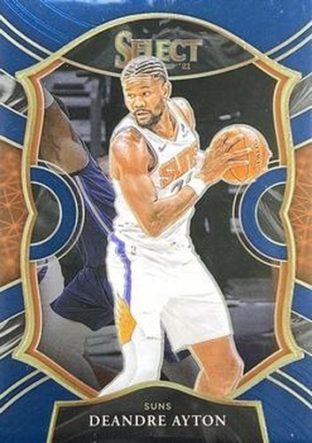 #33 Deandre Ayton - Phoenix Suns - 2020-21 Panini Select - Blue Basketball