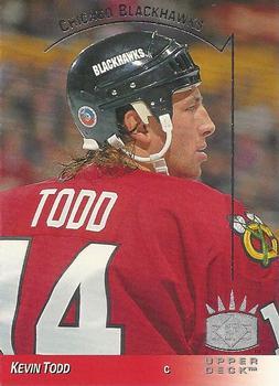 #33 Kevin Todd - Chicago Blackhawks - 1993-94 Upper Deck - SP Hockey
