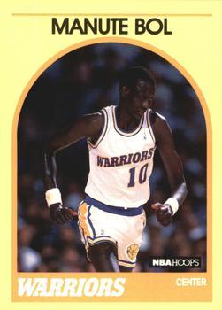 #33 Manute Bol - Golden State Warriors - 1989-90 Hoops Superstars Basketball