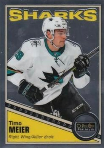 #R-33 Timo Meier - San Jose Sharks - 2019-20 O-Pee-Chee Platinum - Retro Hockey