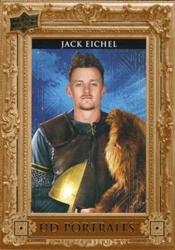 #P33 Jack Eichel - Vegas Golden Knights - 2023-24 Upper Deck - UD Portraits Hockey