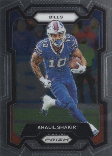 #33 Khalil Shakir - Buffalo Bills - 2023 Panini Prizm Football