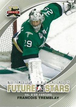#33 Francois Tremblay - Val d'Or Foreurs - 2011-12 In The Game Between The Pipes Hockey