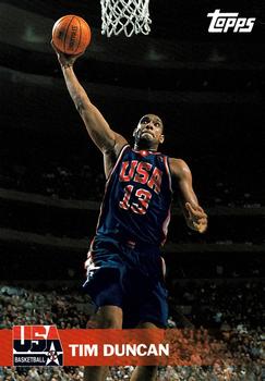 #33 Tim Duncan - USA - 2000 Topps Team USA Basketball