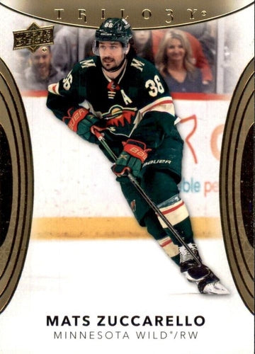 #33 Mats Zuccarello - Minnesota Wild - 2022-23 Upper Deck Trilogy Hockey