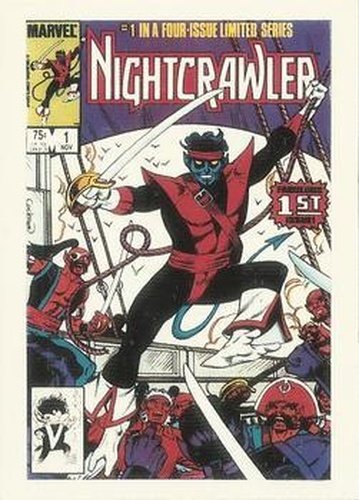 #33 Nightcrawler Limited Series - 1991 Comic Images Marvel Comics First Covers II