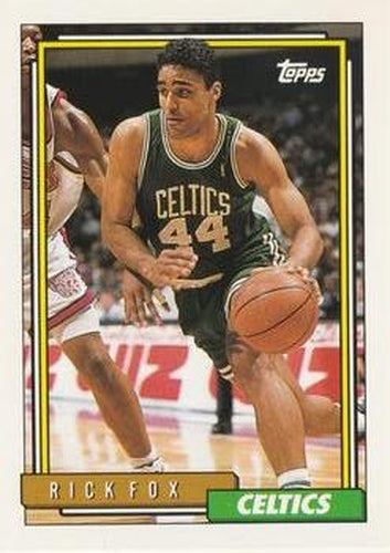 #33 Rick Fox - Boston Celtics - 1992-93 Topps Basketball