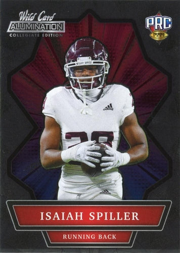 #ANBC-33 Isaiah Spiller - Texas A&M Aggies - 2021 Wild Card Alumination NIL Football