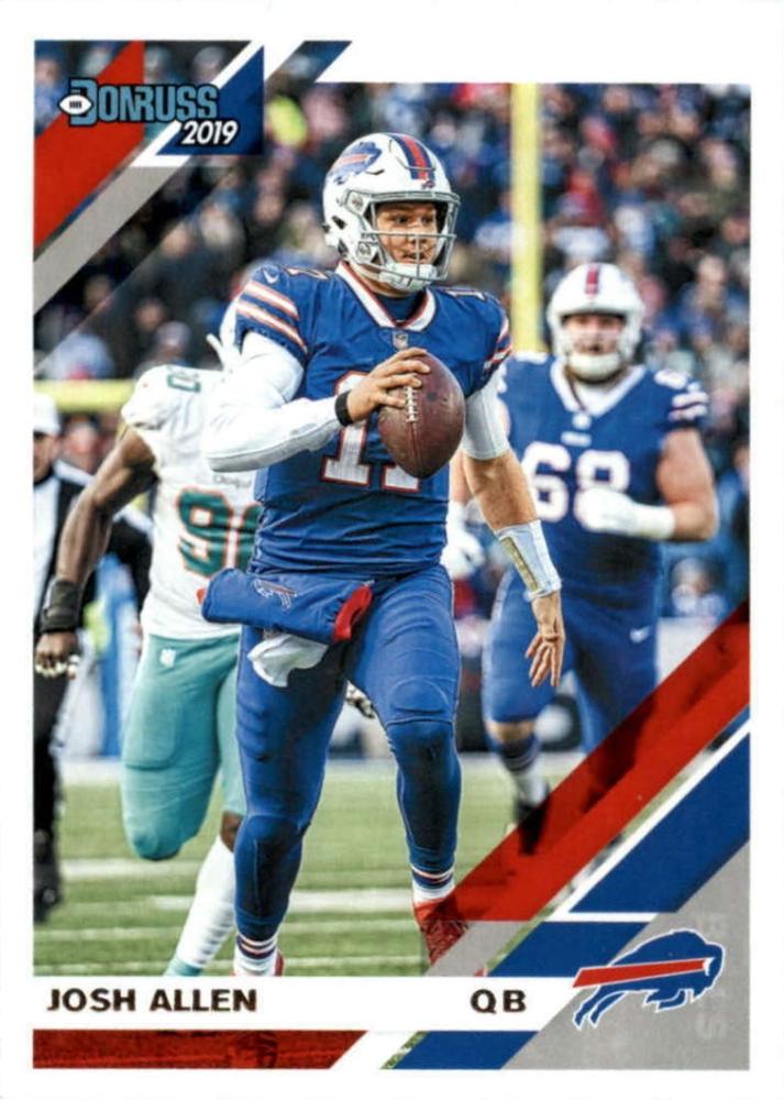 #33 Josh Allen - Buffalo Bills - 2019 Donruss Football