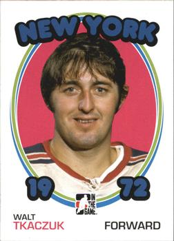 #33 Walt Tkaczuk - New York Rangers - 2009-10 In The Game 1972 The Year In Hockey