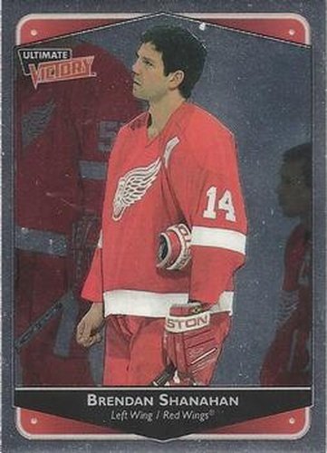 #33 Brendan Shanahan - Detroit Red Wings - 1999-00 Upper Deck Ultimate Victory Hockey