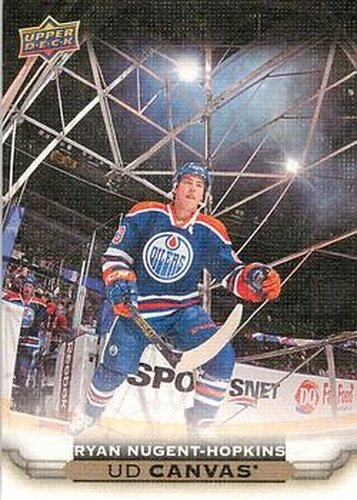 #C33 Ryan Nugent-Hopkins - Edmonton Oilers - 2015-16 Upper Deck - UD Canvas Hockey