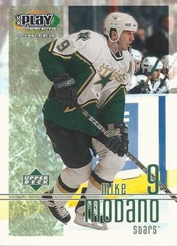 #33 Mike Modano - Dallas Stars - 2001-02 Upper Deck Playmakers Hockey