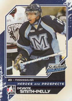 #33 Devante Smith-Pelly - Mississauga St. Michael's Majors - 2010-11 In The Game Heroes and Prospects Hockey