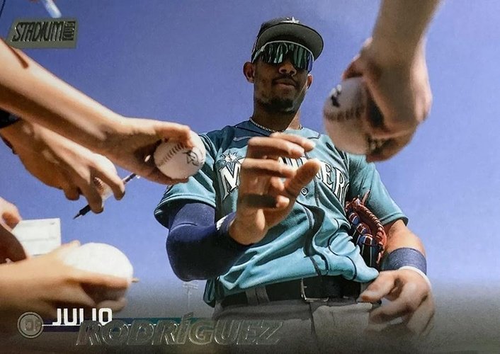 #33b Julio Rodríguez - Seattle Mariners - 2023 Stadium Club Baseball