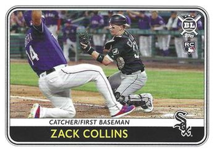#34 Zack Collins - Chicago White Sox - 2020 Topps Big League Baseball