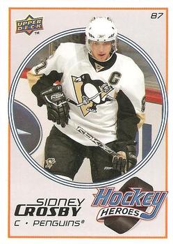 #HH1 Sidney Crosby - Pittsburgh Penguins - 2008-09 Upper Deck - Hockey Heroes: Sidney Crosby Hockey