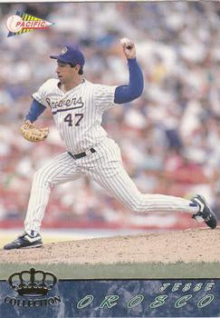 #340 Jesse Orosco - Milwaukee Brewers - 1994 Pacific Baseball