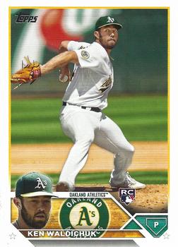 #340 Ken Waldichuk - Oakland Athletics - 2023 Topps Baseball