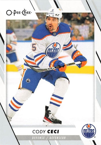 #340 Cody Ceci - Edmonton Oilers - 2023-24 O-Pee-Chee Hockey