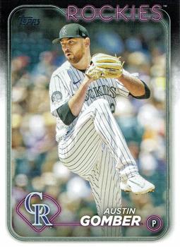 #340 Austin Gomber - Colorado Rockies - 2024 Topps Baseball