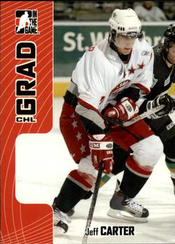 #340 Jeff Carter - Sault Ste. Marie Greyhounds - 2005-06 In The Game Heroes and Prospects Hockey