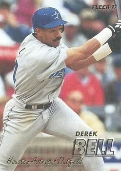 #340 Derek Bell - Houston Astros - 1997 Fleer Baseball