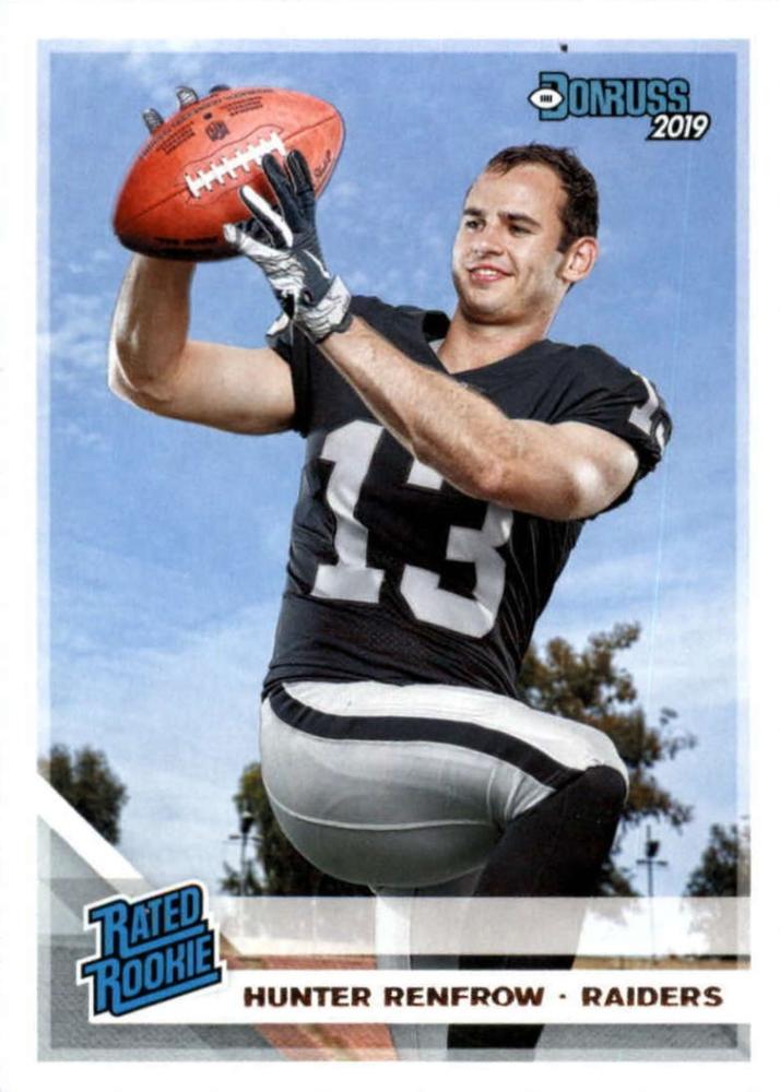 #340 Hunter Renfrow - Oakland Raiders - 2019 Donruss Football