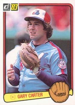 #340 Gary Carter - Montreal Expos - 1983 Donruss Baseball