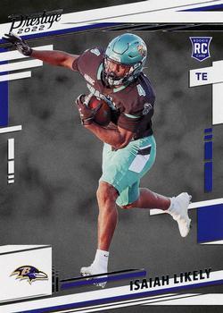 #340 Isaiah Likely - Baltimore Ravens - 2022 Panini Prestige Football