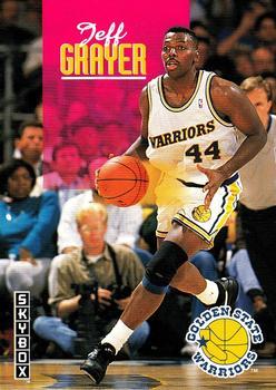 #340 Jeff Grayer - Golden State Warriors - 1992-93 SkyBox Basketball