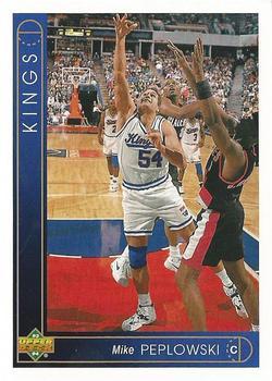 #340 Mike Peplowski - Sacramento Kings - 1993-94 Upper Deck Basketball