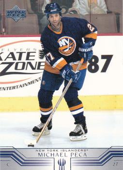 #340 Michael Peca - New York Islanders - 2001-02 Upper Deck Hockey