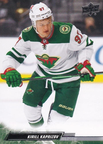 #341 Kirill Kaprizov - Minnesota Wild - 2022-23 Upper Deck Hockey