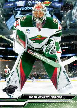 #341 Filip Gustavsson - Minnesota Wild - 2023-24 Upper Deck Hockey