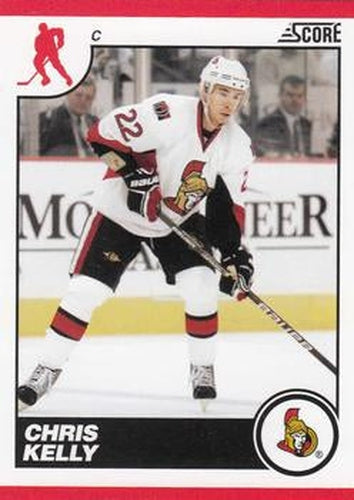 #341 Chris Kelly - Ottawa Senators - 2010-11 Score Hockey